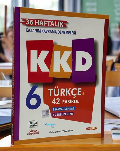 6 Türkçe Kkd Haftalık Kazanım Kavrama Denemeleri 42 Fasikül
