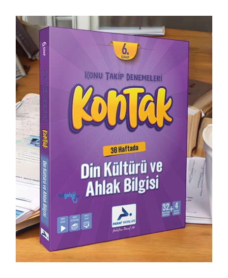 6.sınıf Kontak Din Kültürü Ahlak Bil. Denemeleri Paraf Yayınları