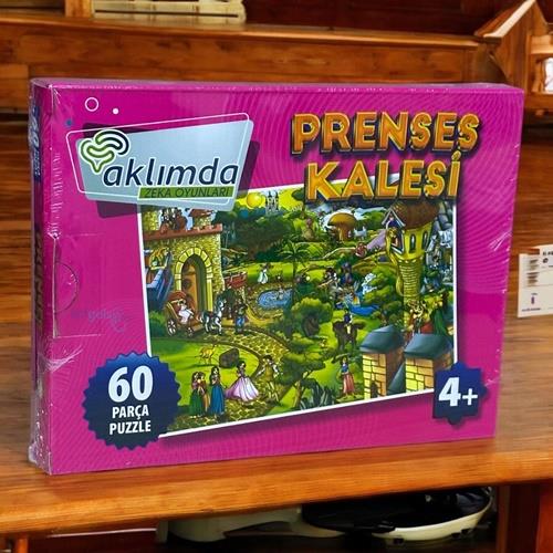 60 Parça Puzzle Prenses Kalesi