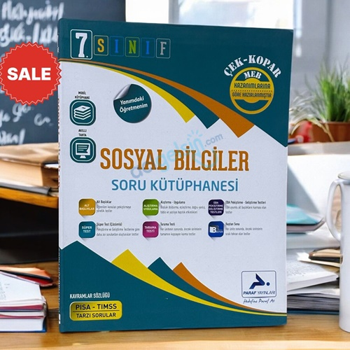 7.sınıf Sosyal Bilgiler Soru Kütüphanesi Paraf Yayınları