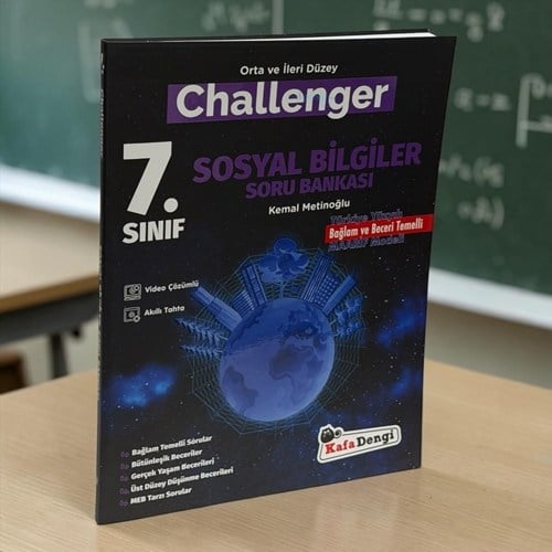7.sınıf Challenger Sosyal Bilgileri Soru Bankası Kafa Dengi