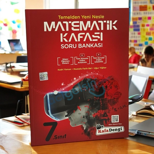 7.sınıf Matematik Kafası Soru Bankası Kafa Dengi Yayınları