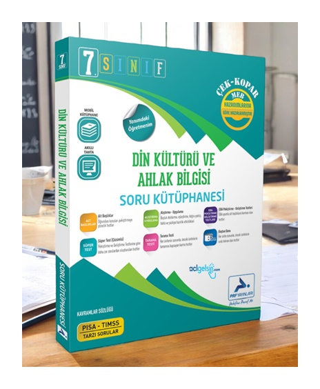 7.sınıf Din Kültürü Soru Kütüphanesi Paraf Yayınları