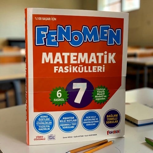 7.sınıf Matematik Fasikül Seti (6 Fasikül) Kurmay Yayınları