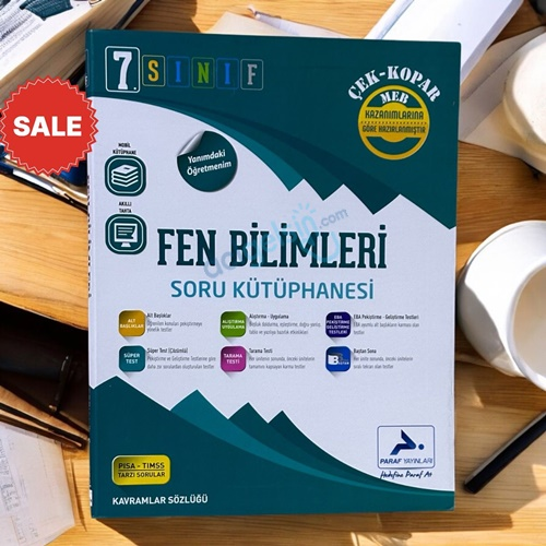 7.sınıf Fen Bilimleri Soru Kütüphanesi Paraf Yayınları
