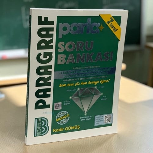 7. Sınıf Parla Paragraf Soru Bankası Benim Hocam Yayınları