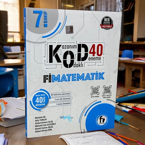7.sınıf Matematik Kod 40 Deneme Fi Yayınları