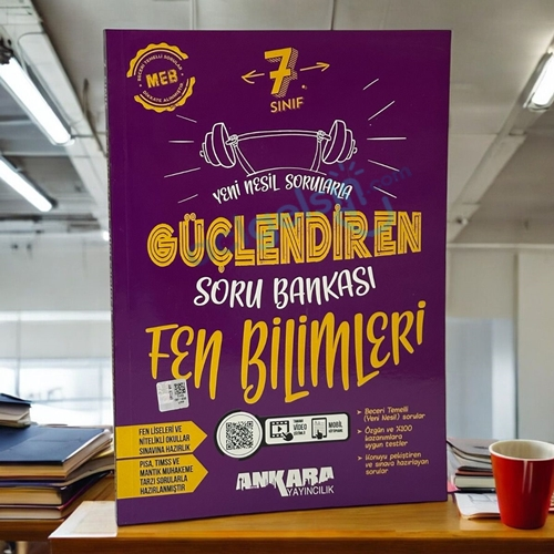 7. Sınıf Güçlendiren Fen Bilimleri Soru Bankası Ankara Yayınları