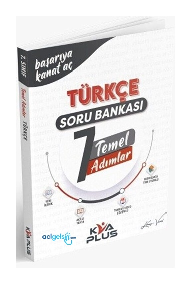 7. Sınıf Türkçe Temel Adımlar Soru Bankası Koray Varol Yayınları