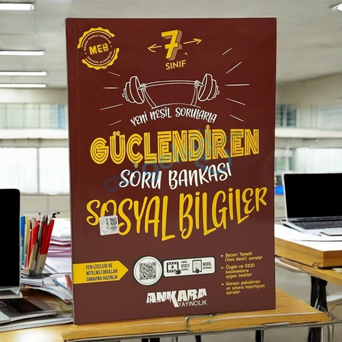 7. Sınıf Güçlendiren Sosyal Bilgiler Soru Bankası Ankara Yayınları
