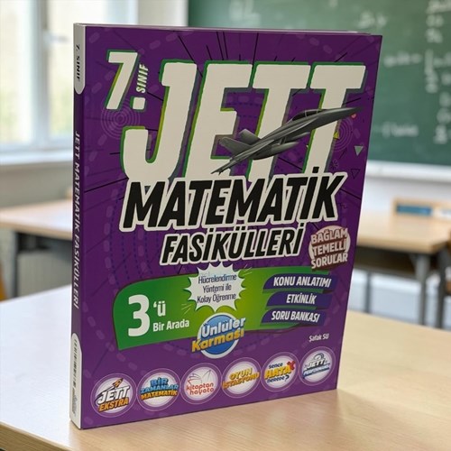 7. Sınıf Jett Matematik Fasikülleri Ünlüler Karması