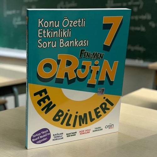 7.sınıf Fen Bilimleri Konu Özetli Soru Bankası Fenomen Orjin Yayınları