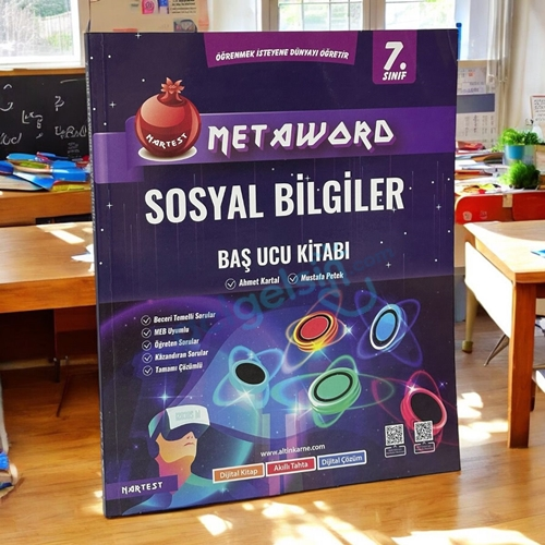 7. Sınıf Metaword Sosyal Soru Bankası Nartest Yayınları