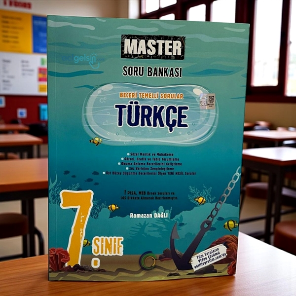 7. Sınıf Master Türkçe Soru Bankası Okyanus Yayınları