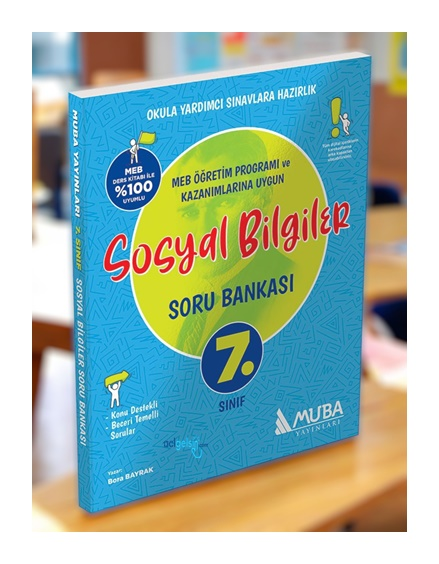 7.sınıf Sosyal Bilgiler Soru Bankası Muba Yayınları
