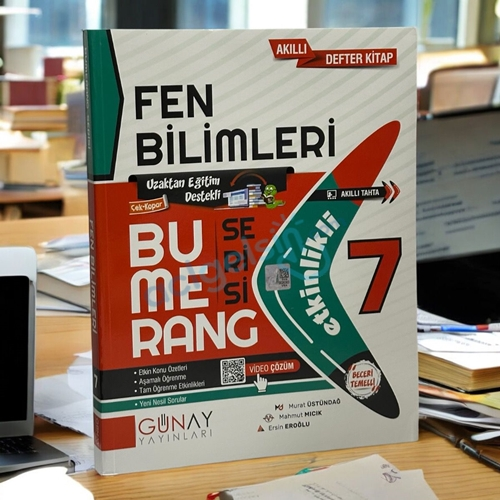 7.sınıf Bumerang Fen Bilimleri Akıllı Defter