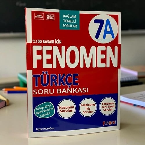 7. Sınıf Türkçe Soru Bankası Fenomen A
