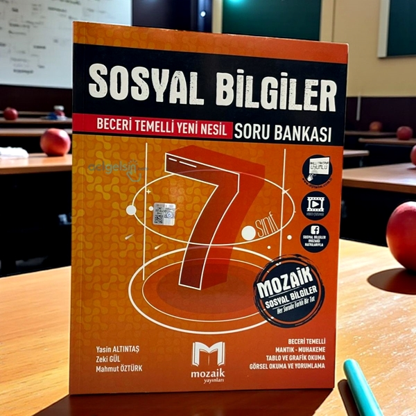 7. Sınıf Sosyal Bilgiler Soru Bankası Mozaik Yayınları
