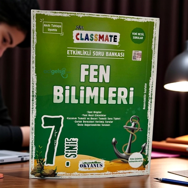 7. Sınıf Classmate Fen Bilimleri Soru Bankası Okyanus Yayınları