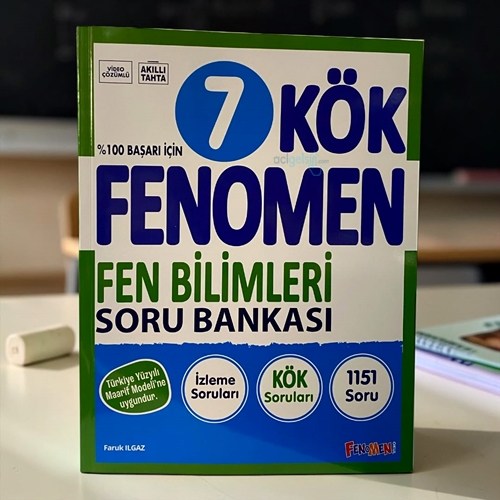 7.sınıf Fenomen Fen Bilimleri Kök Soru Bankası