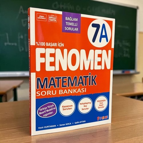 7 Sınıf Fenomen Matematik (a) Soru Bankası Fenomen Okul Yayınları
