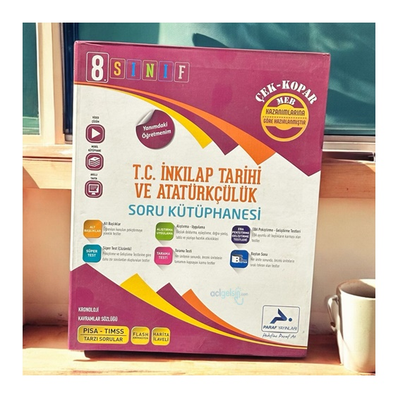 8.sınıf İnkılap Tarihi Soru Kütüphanesi Paraf Yayınları
