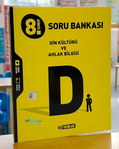 8. Sınıf Din Kültürü Ve Ahlak Bilgisi Soru Bankası Hız Yayınları