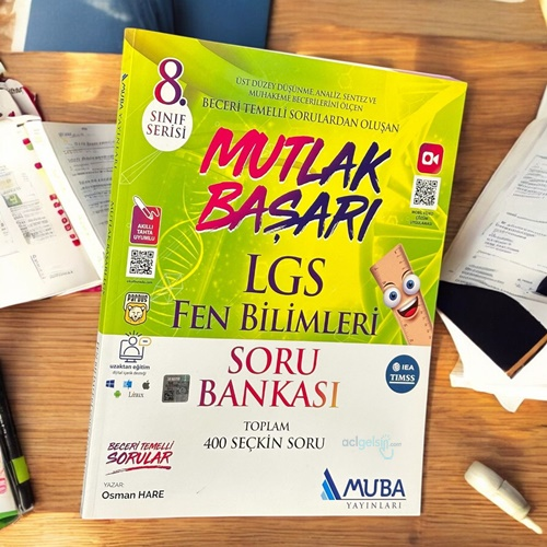 8.sınıf Fen Bilimleri Soru Bankası Mutlak Başarı
