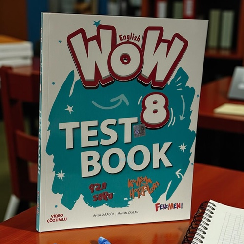 8.sınıf Wow English Test Book Fenomen Wow English