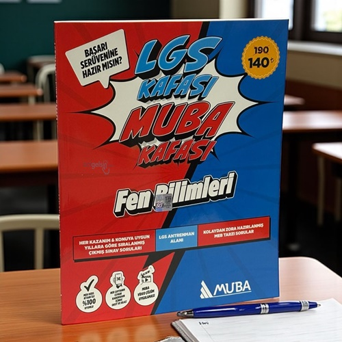 8.sınıf Muba Lgs Kafası Fen Bilimleri Soru Bankası Muba Yayınları