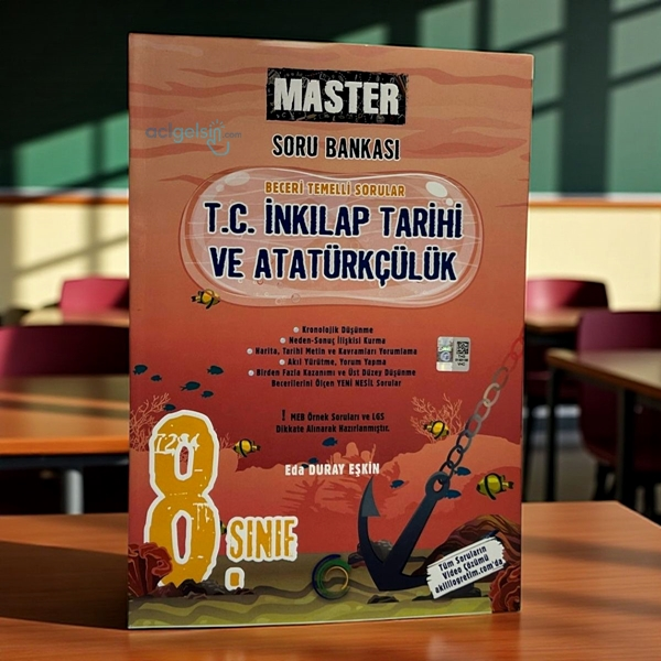 8.sınıf Master İnkilap Tarihi Soru Bankası Okyanus Yayınları