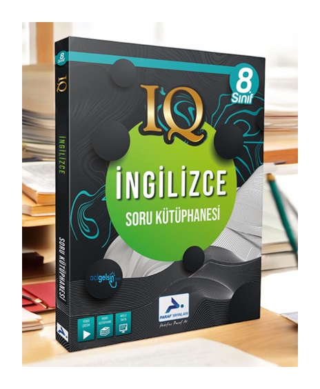 8. Sınıf Iq İngilizce Soru Kütüphanesi Paraf Yayınları