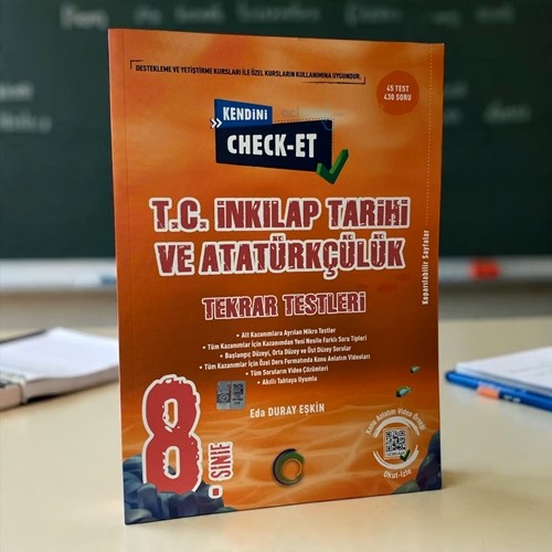 8. Sınıf Check - Et İnkılap Tarihi Ve Atatürkçülük Soru Bankası Okyanus Yayınları