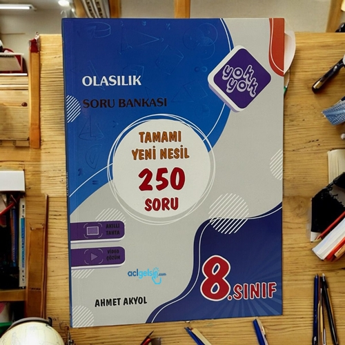 8. Sınıf Matematik Olasılık Soru Bankası Yok Yok Yayınları
