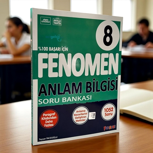 8. Sınıf Anlam Bilgisi Soru Bankası Fenomen Okul