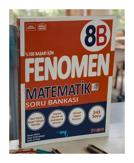 8. Sınıf Matematik Soru Bankası Fenomen B