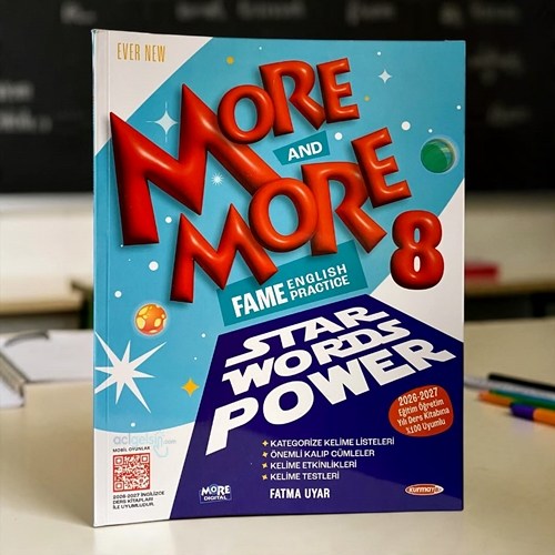 8. Sınıf More More Star Words Power Kurmay Elt Yayınları