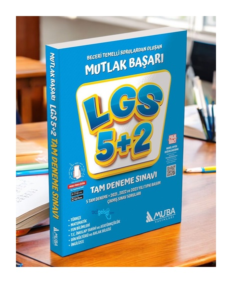 8.sınıf 5 + 2 Deneme Sınavı Muba Yayınları