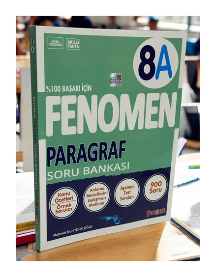 8.sınıf Fenomen Paragraf (a) Soru Bankası Kurmay Yayınları