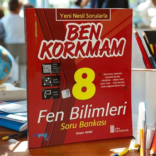 8. Sınıf Ben Korkmam Fen Bilimleri Soru Bankası Ata Yayınları