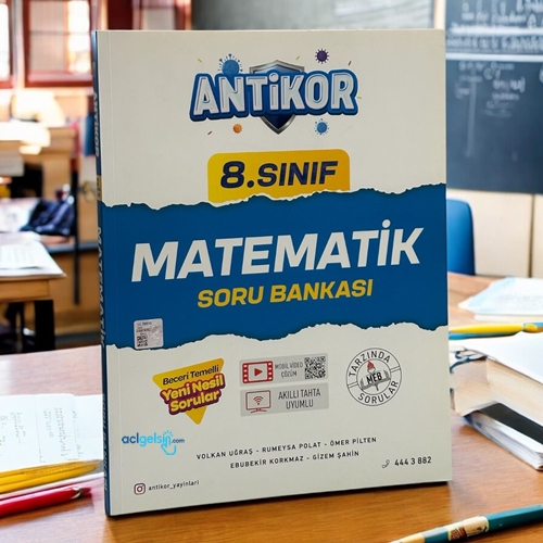 8.sınıf Matematik Soru Bankası Antikor Yayınları