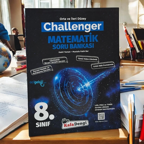 8.sınıf Challenger Matematik Soru Bankası Kafa Dengi Yayınları