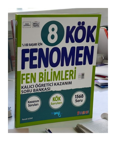 8.sınıf Fenomen Kök Fen Bilimleri Soru Bankası
