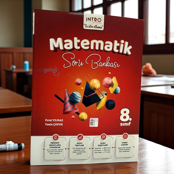 8. Sınıf Matematik Soru Bankası İntro Yayınları