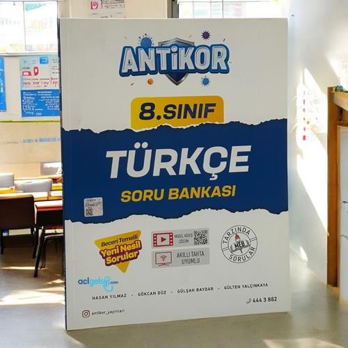 8.sınıf Türkçe Soru Bankası Antikor Yayınları