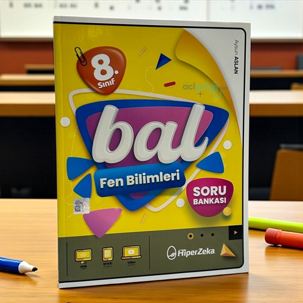 8. Sınıf Fen Bilimleri Soru Bankası Bal Serisi Hiper Zeka Yayınları