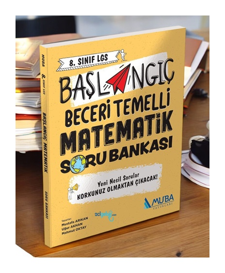 8.sınıf Başlangıç Matematik Soru Bankası Muba Yayınları