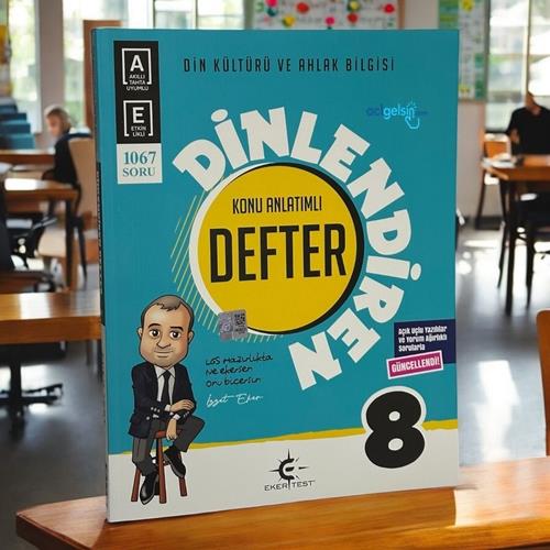 8.sınıf Din Kültürü Ve Ahlak Bilgisi Dinlendiren Konu Anlatımlı Defter Eker Test Yayınları