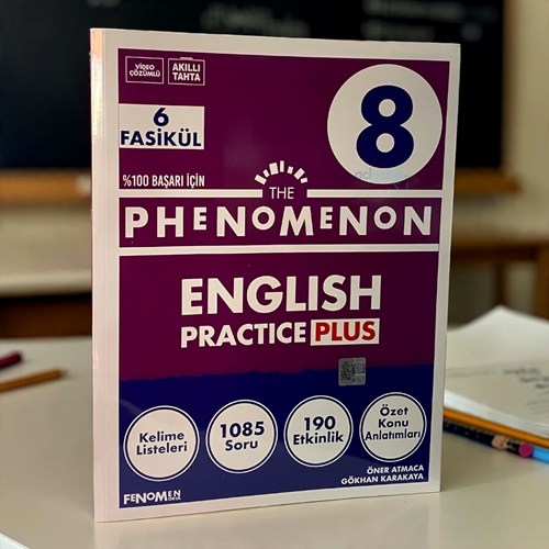 8. The Phenomenon Englısh Practıce Plus (6 Fasikül) Fenomen Yayınları