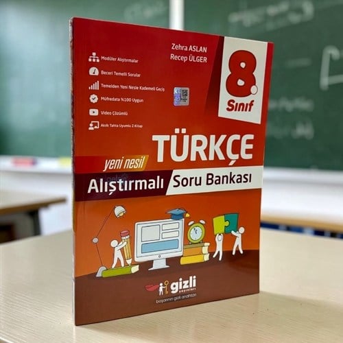 8. Sınıf Lgs Türkçe Alıştırmalı Soru Bankası Gizli Yayınları